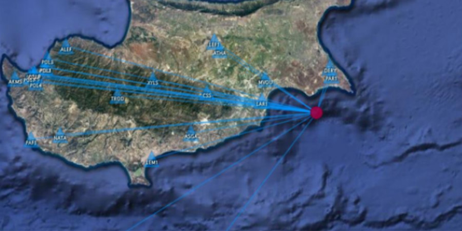 Στα 4,9 ρίχτερ τελικά ο σεισμός που ταρακούνησε την Κύπρο - Αισθητός και σε άλλες 3 χώρες