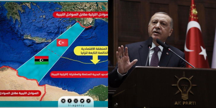 Ο Ερντογαν ανακοίνωσε ότι θα στείλει το σεισμογραφικό «Ορούτς Ρέις» στις περιοχές συμφωνίας με την Λιβύη