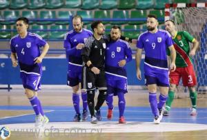 Η αποστολή της Εθνικής Ανδρών Futsal για τα φιλικά στο Μαυροβούνιο