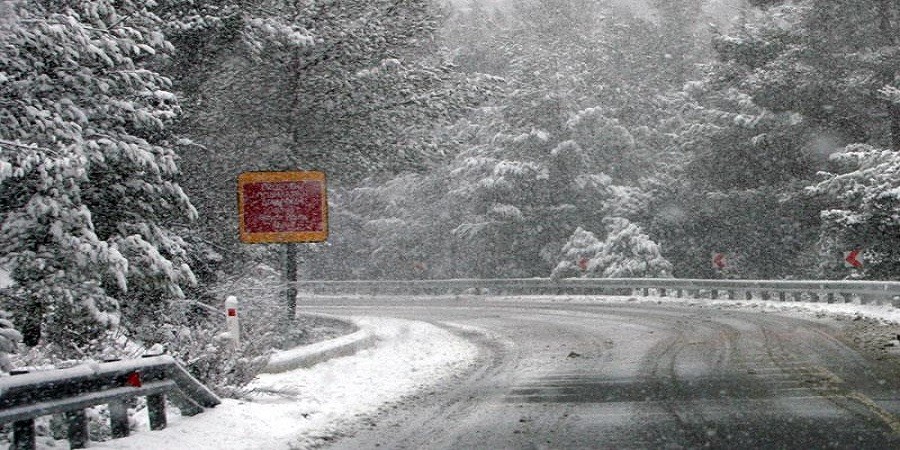 Χιονόπτωση και παγετός στα ορεινά - Αυτοί οι δρόμοι είναι κλειστοί 