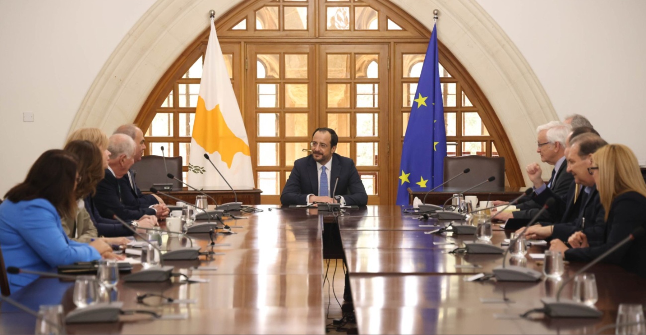 Πρόεδρος Χριστοδουλίδης: Συζήτησε με Βρετανούς βουλευτές για Κυπριακό και ευρωτουρκικές σχέσεις