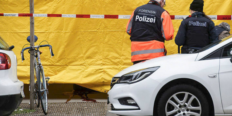 Διπλή δολοφονία έξω από κατάστημα της UBS στη Ζυρίχη - ΕΙΚΟΝΑ που μπορεί να ενοχλήσει