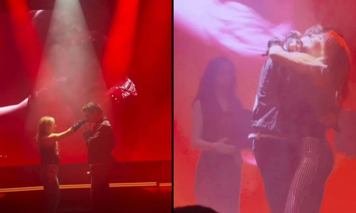 VIDEO - Νίνο: Στην πίστα με τη Ζόζεφιν - Το χειροφίλημα, η αγκαλιά και το ντουέτο τους που έγινε viral