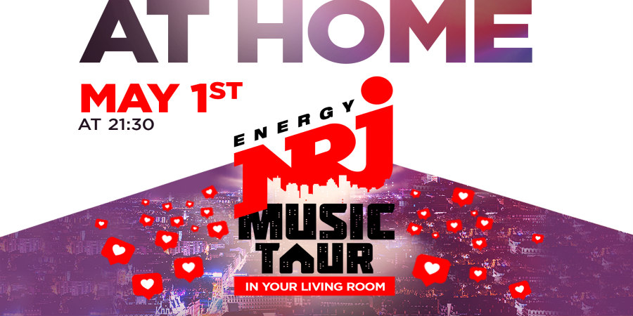 ENERGY MUSIC TOUR AT HOME: Η μεγαλύτερη Home Συναυλία της Ευρώπης στον NRJ Cyprus - Ποιοί κορυφαίοι καλλιτέχνες θα λάβουν μέρος!
