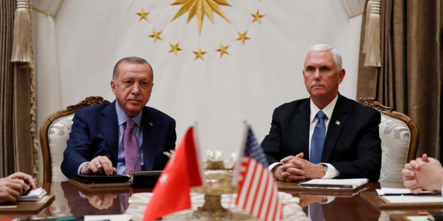 Για ‘σκληρή αγάπη’ μίλησε ο Τραμπ – Η συμφωνία μεταξύ ΗΠΑ και Τουρκίας για κατάπαυση πυρός
