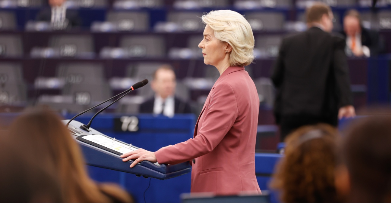 Φον ντερ Λάιεν: «Η ασφάλεια της Κύπρου είναι και δική μας» - «3 δισ. ευρώ το κόστος του πολέμου για τους Ευρωπαίους»