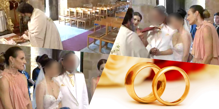 Κύπρια παρουσιάστρια ανέβηκε τα σκαλιά της εκκλησίας - Παντρεύτηκε εν μέσω πανδημίας και μετέδωσε live τον γάμο στο Facebook