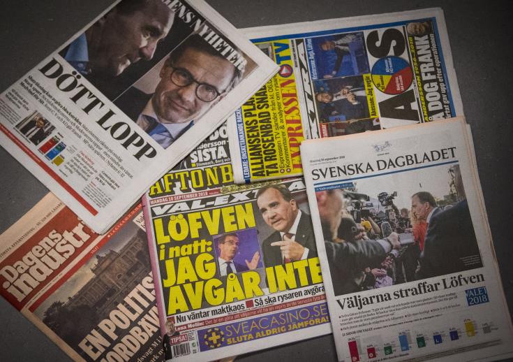 Παραμένει το αδιέξοδο μετά το αποτέλεσμα των εκλογών στη Σουηδία 