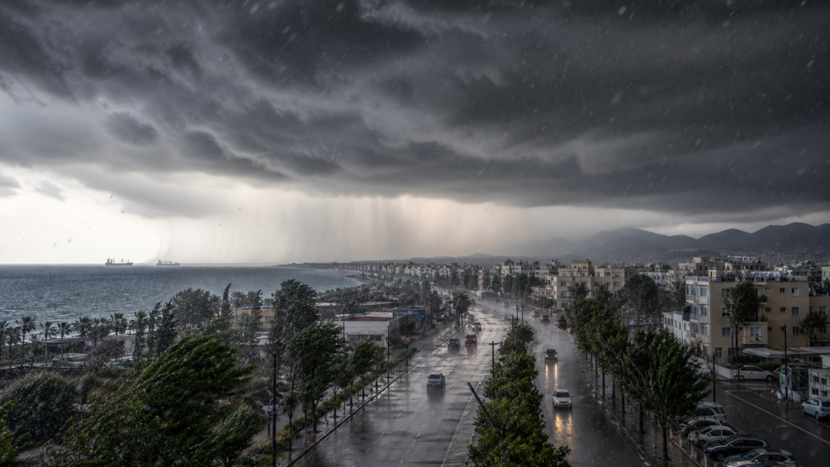 Θα φτάσει στην Κύπρο η κακοκαιρία της Κρήτης; - Ποιες περιοχές θα επηρεαστούν απόψε και αύριο  από ίσχυρές καταιγίδες