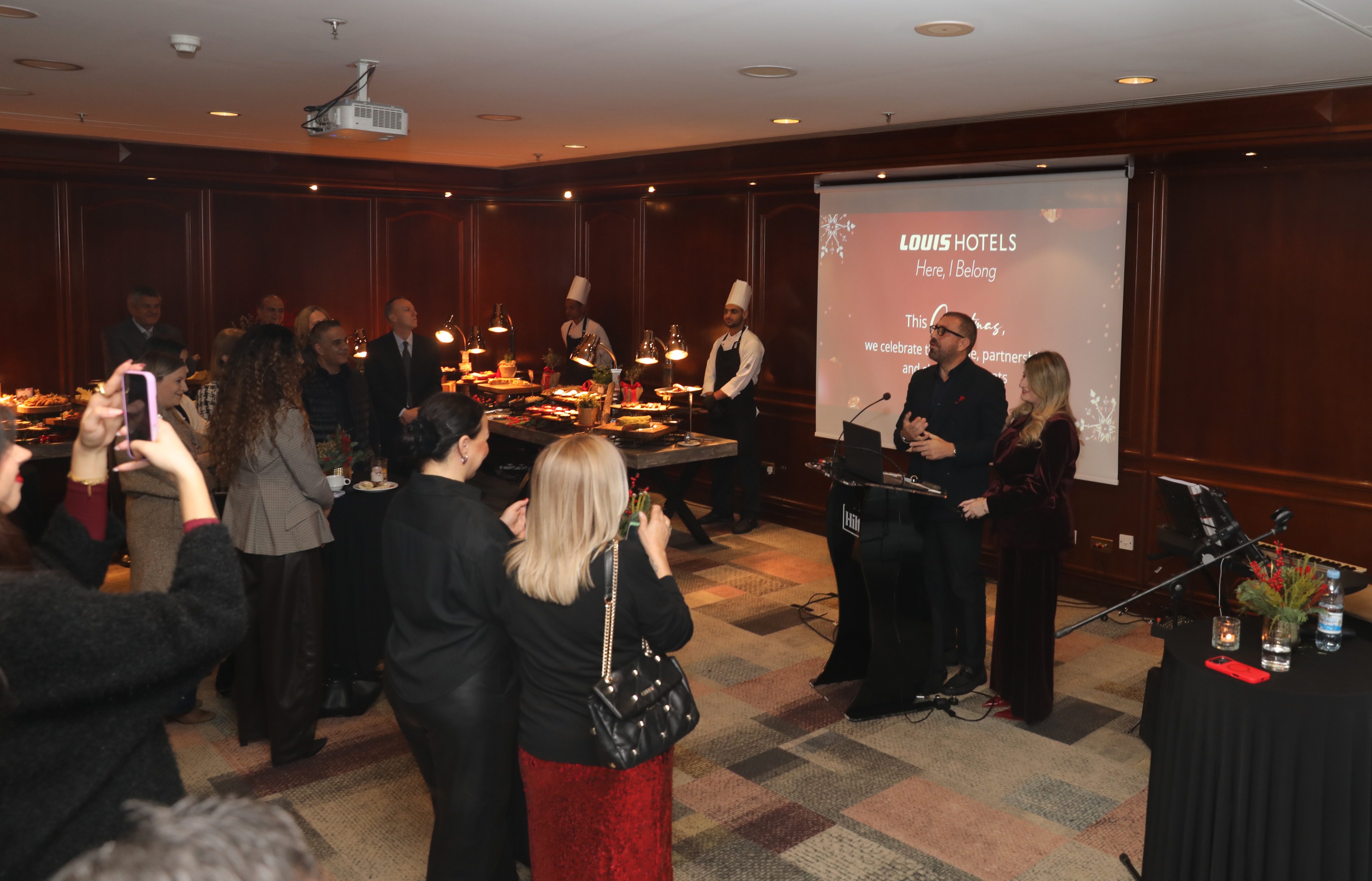 Η Louis Hotels υποδέχθηκε τα Χριστούγεννα με ένα μοναδικό Media Christmas Breakfast στο Hilton Nicosia!