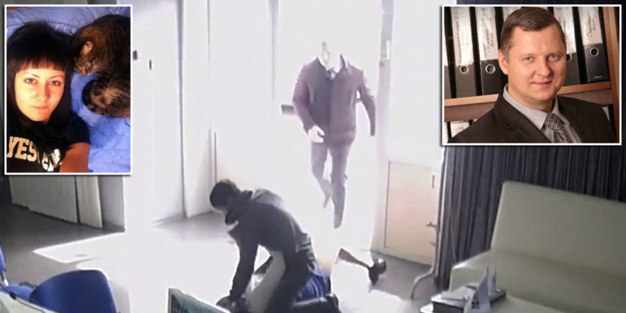 Η στιγμή που βιαστής επιτέθηκε σε 28χρονη που δούλευε - VIDEO