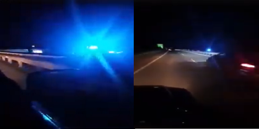 ΚΥΠΡΟΣ: H στιγμή καταδίωξης οχήματος από την Αστυνομία – Οδηγούσε σε αντίθετο ρεύμα – VIDEO 
