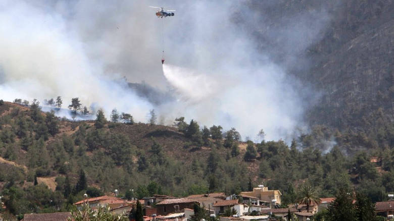 ΚΥΠΡΟΣ: Σε επίπεδο «κόκκινου συναγερμού» ο κίνδυνος πρόκλησης δασικών πυρκαγιών 