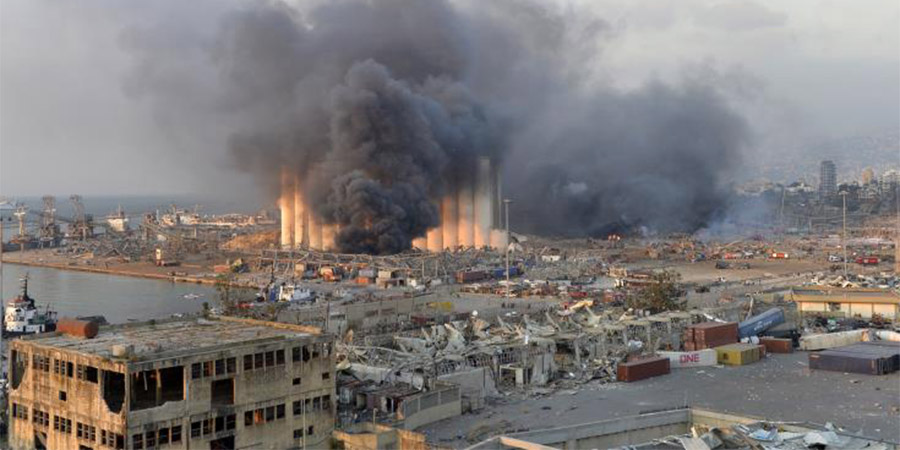 ΛΙΒΑΝΟΣ: Μονάδες του στρατού συνεχίζουν να απομακρύνουν τα συντρίμμα από την έκρηξη