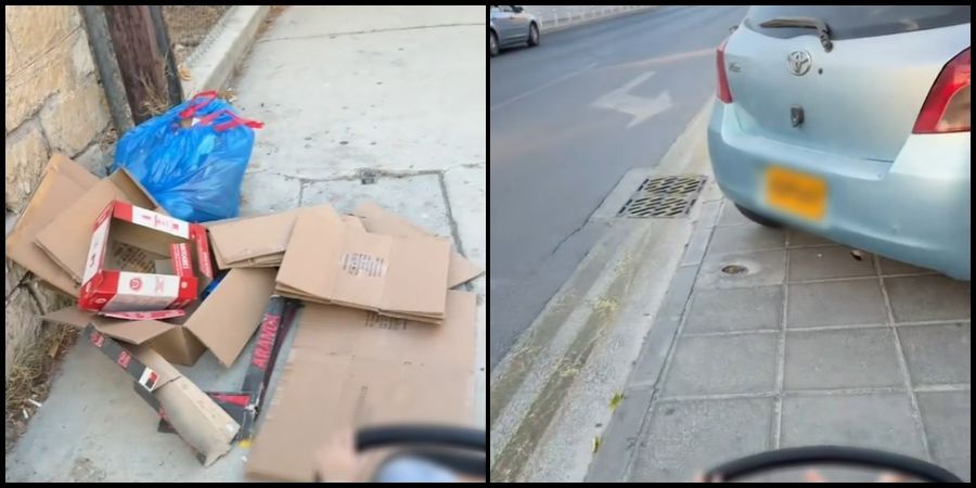 Περισσότερο κι από τραγικό – Απεγνωσμένη μάνα στη Λεμεσό - Αυτοκίνητα και σκουπίδια πάνω στα πεζοδρόμια – Καμία ασφάλεια – Δείτε βίντεο