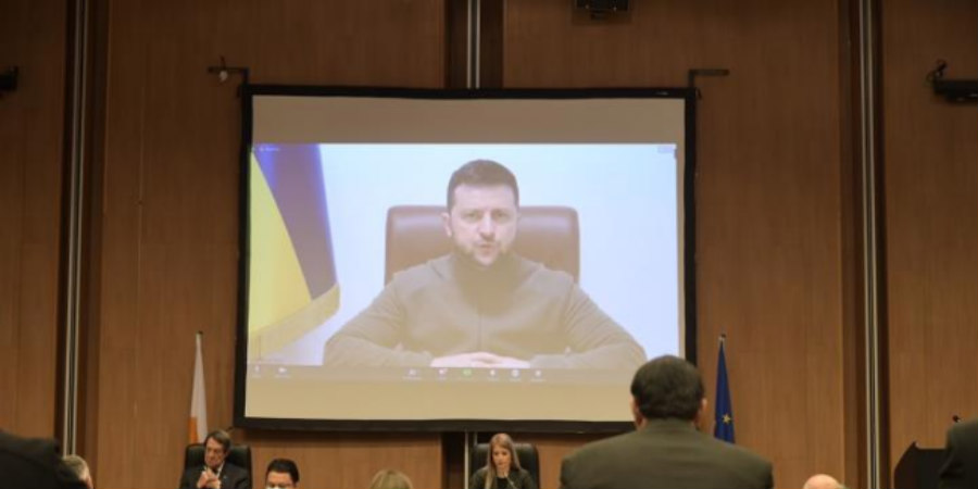 Σε τεχνικό πρόβλημα αποδίδει ο Πρέσβης της Ουκρανίας τη διακοπή της σύνδεσης Ζελένκσι με την κυπριακή Βουλή