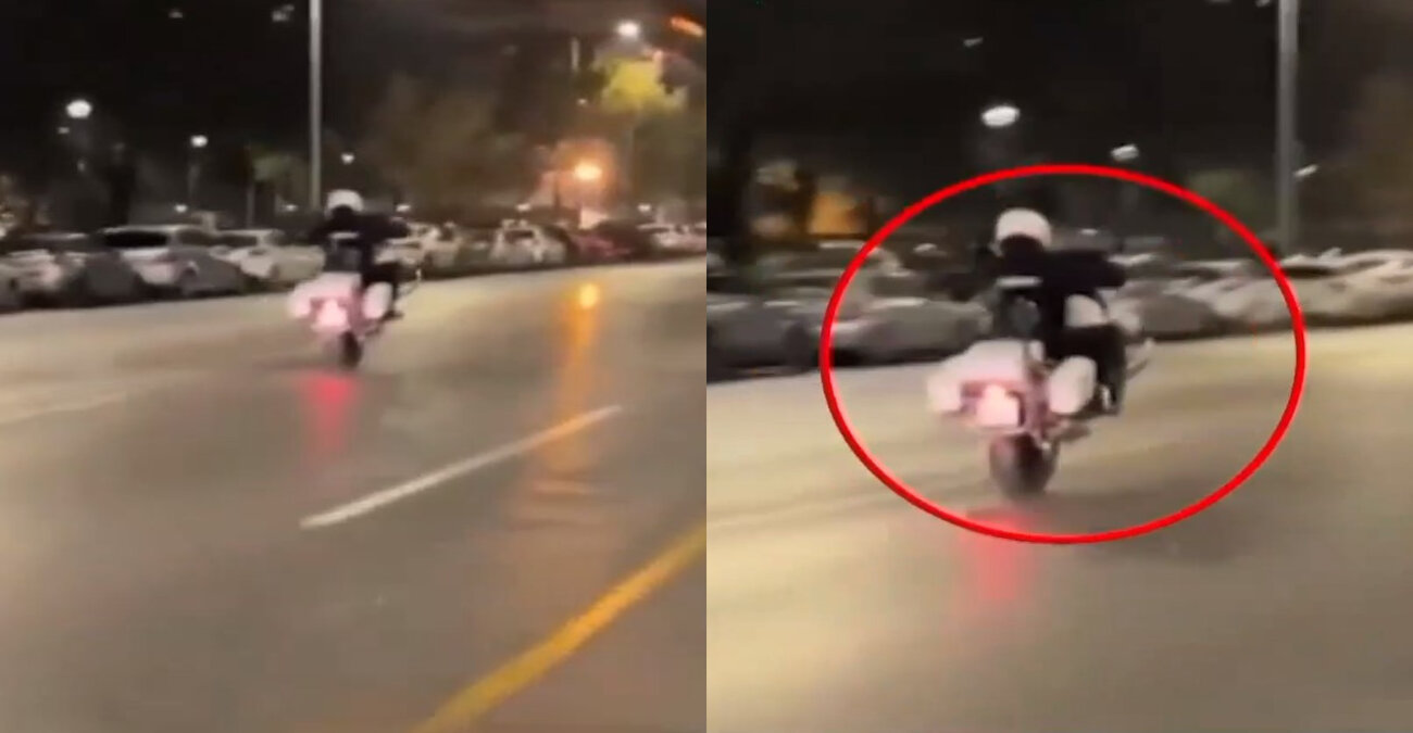 Αστυνομικός στη Θεσσαλονίκη καταγράφηκε να κάνει σούζα με μοτοσικλέτα – «Είναι μια μικρή απρέπεια…σιγά τα ωά» - Βίντεο