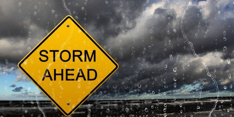 Τμ. Μετεωρολογίας: Κίτρινη προειδοποίηση- Βροχές καταιγίδες και τοπικές πλημμύρες