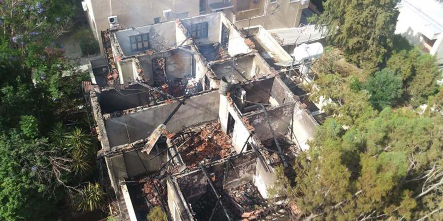 ΛΕΥΚΩΣΙΑ: Κατέρρευσαν στέγες εγκαταλελειμμένων οικιών – Κινδύνευσε πολυκατοικία