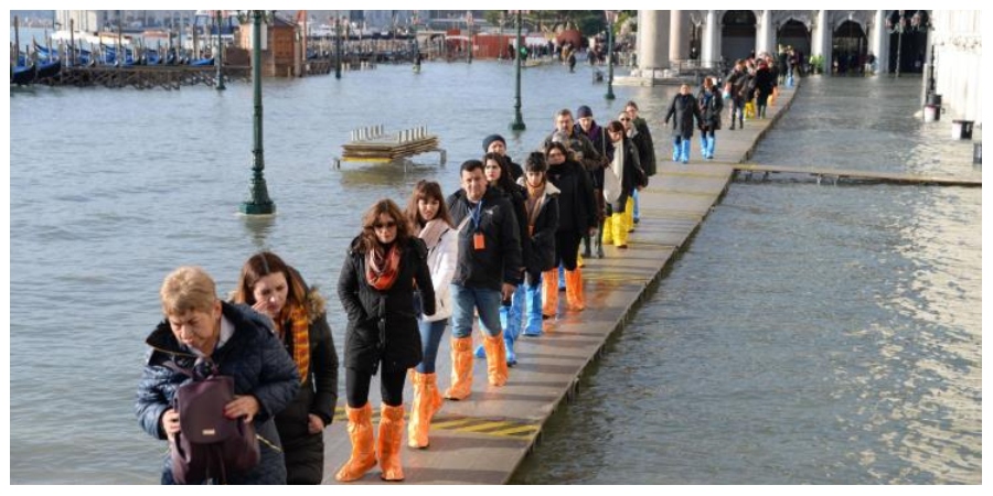 'Εξυπνο σύστημα παρακολούθησης των επισκεπτών στη Βενετία
