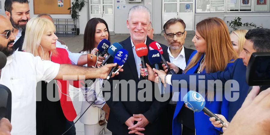 Άσκησε το εκλογικό του δικαίωμα ο Μαρίνος Σιζόπουλος – ΦΩΤΟΓΡΑΦΙΕΣ