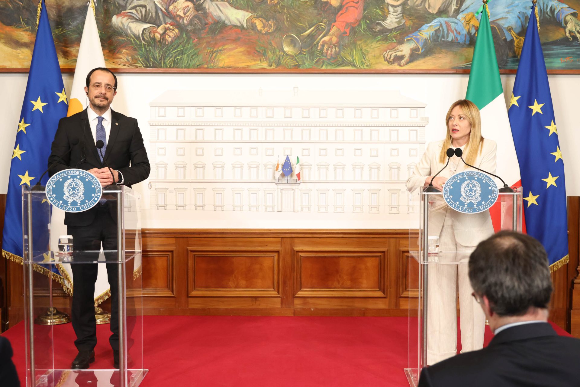 Ενημέρωσε τη Μελόνι για τις εξελίξεις στο Κυπριακό ο ΠτΔ - Οι κοινές ιδέες και το όραμα Κύπρου-Ιταλίας 