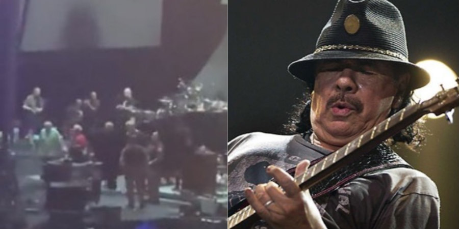 Carlos Santana: Κατέρρευσε επί σκηνής σε συναυλία του και τρόμαξε τους πάντες (Βίντεο)