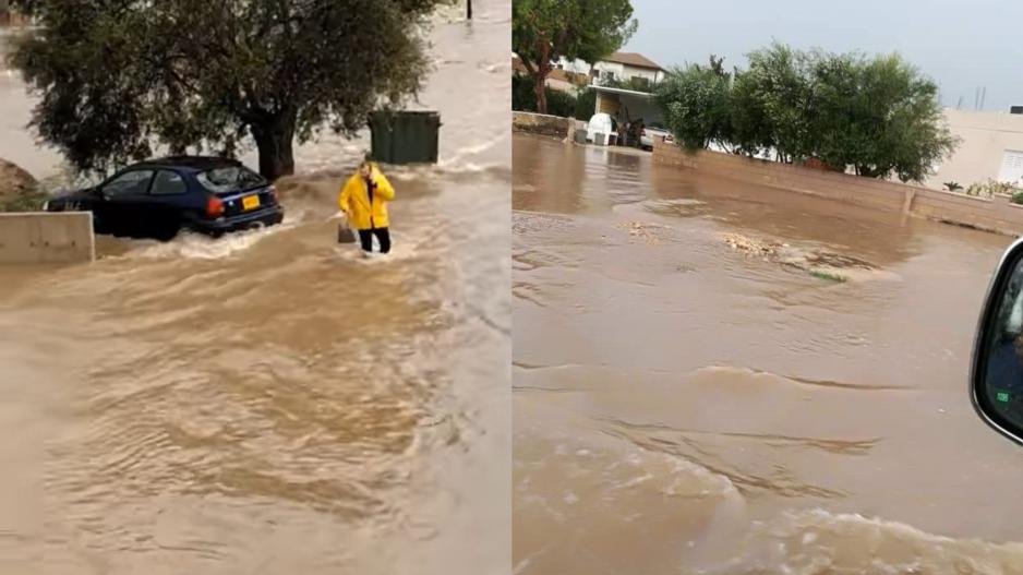 Δρόμοι ποτάμια στο Δήμο Σωτήρας Αμμοχώστου