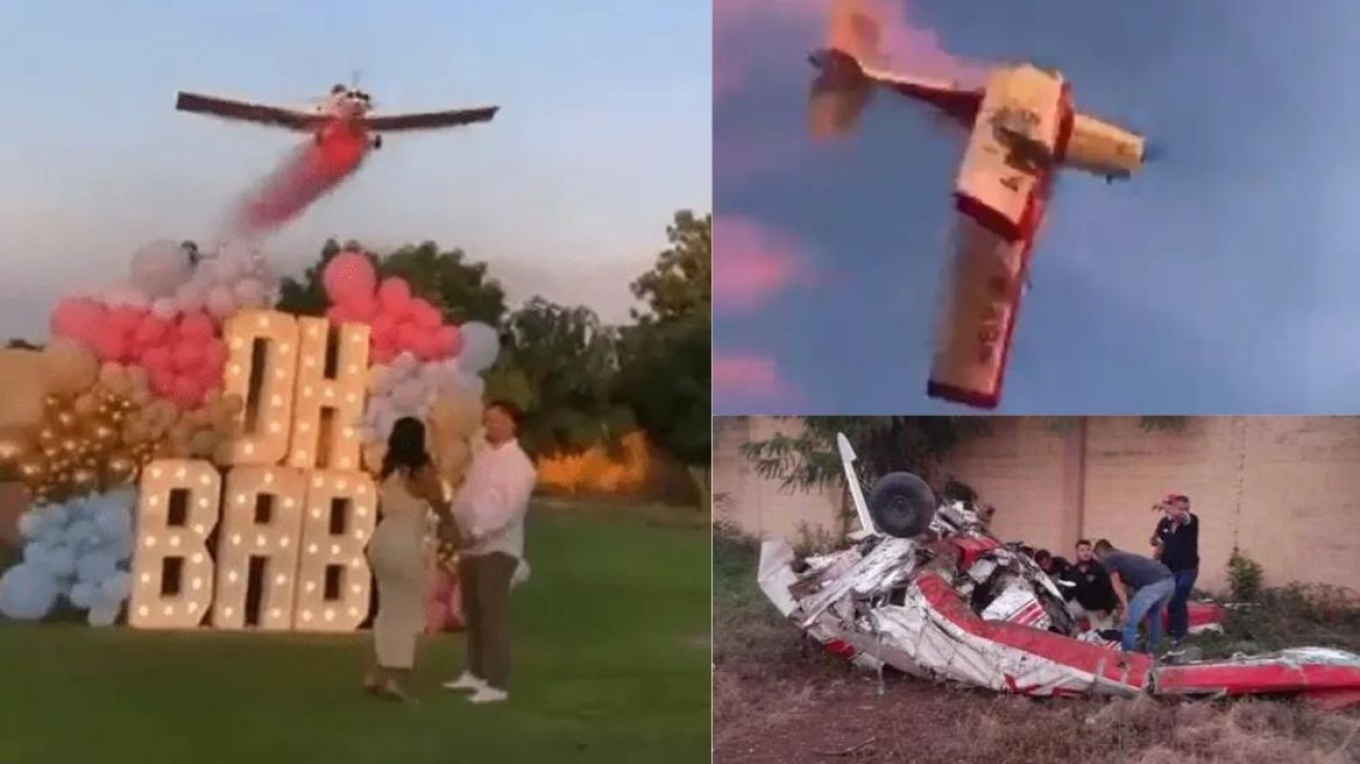 Τραγωδία: Αεροσκάφος που συμμετείχε σε πάρτι αποκάλυψης φύλου συνετρίβη - Πρόλαβε να ρίξει ροζ καπνό