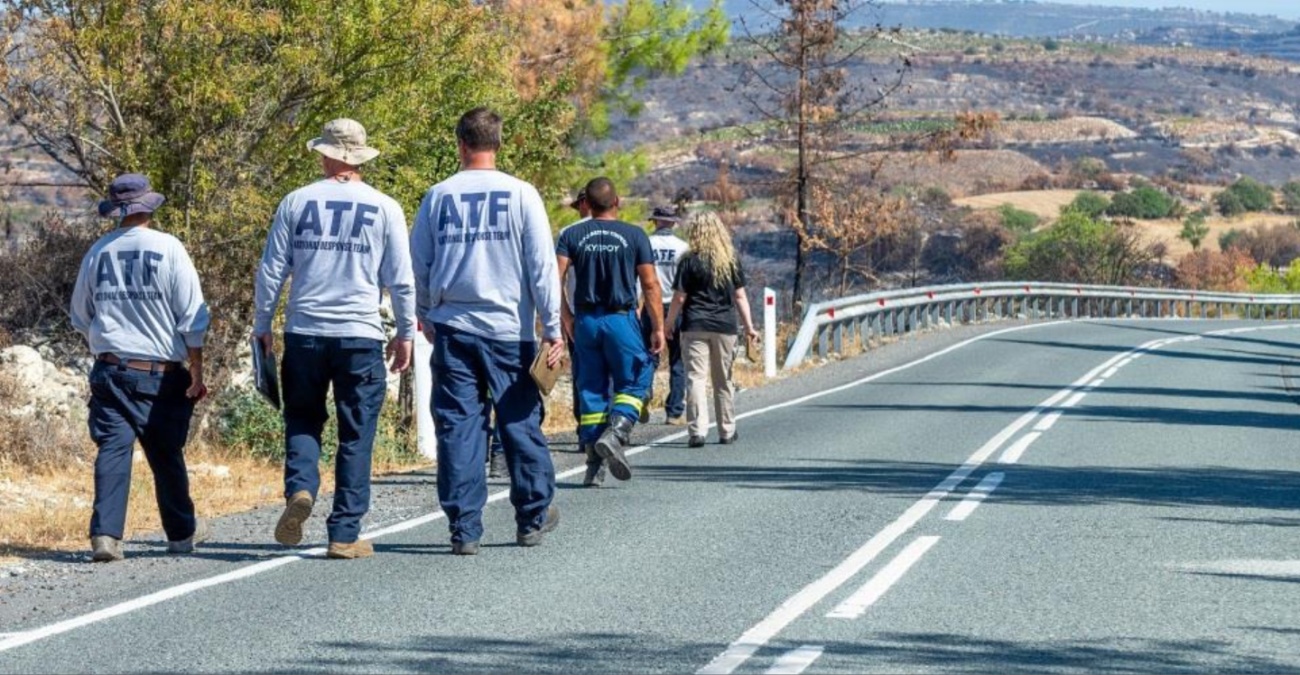 Ολοκλήρωσε τις έρευνες για τις πυρκαγιές η ομάδα ειδικών από ATF – Ενημερώνεται ο Χριστοδουλίδης