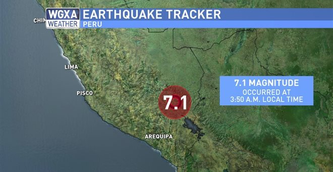 Σεισμός 7,1 ρίχτερ στο Περού