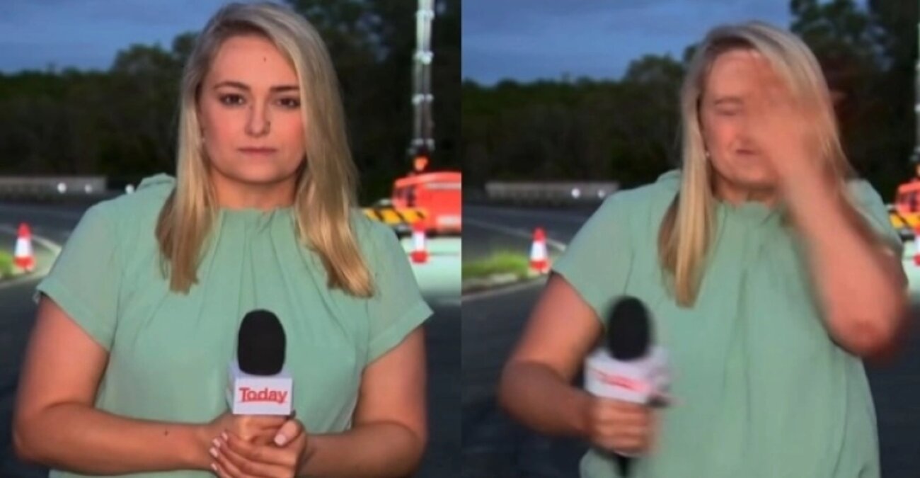 Δημοσιογράφος στην Αυστραλία δέχτηκε επίθεση από κουνούπια και άρχισε να βαράει τον εαυτό της - Δείτε βίντεο