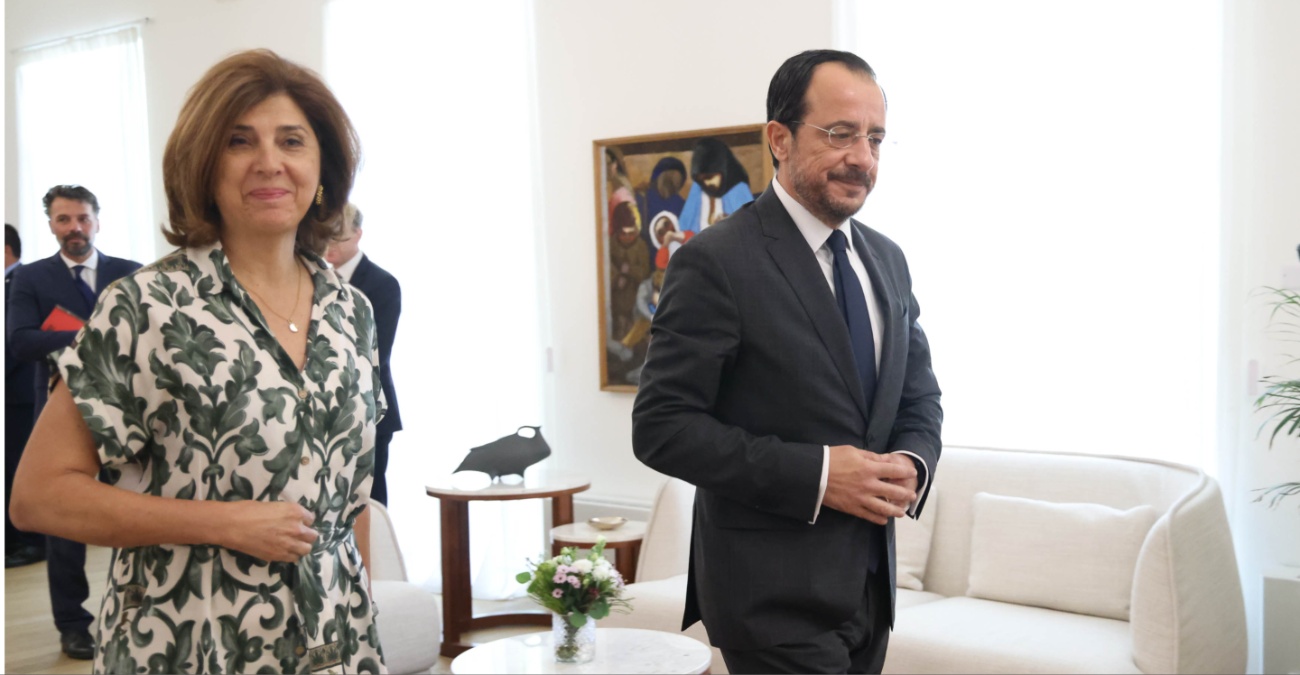 Σήμερα η συνάντηση της Ολγκίν με τον Πρόεδρο Χριστοδουλίδη - Επίσκεψη με Έρχιουρμαν στη ΔΕΑ την Πέμπτη