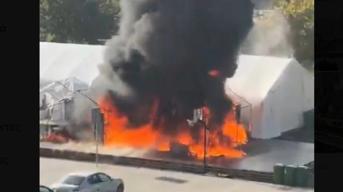 VIDEO: Πυροβολισμοί και φωτιά έξω από το κοινοβούλιο της Σερβίας - Ένα άτομο τραυματίστηκε