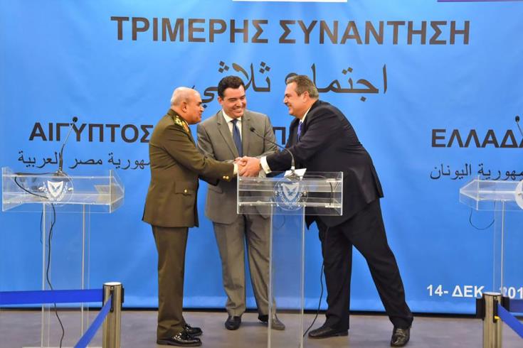 ΥΠΑΜ: Η τριμερής συνεργασία με Ελλάδα και Αίγυπτο ενισχύσει την προσπάθεια αντιμετώπισης κοινών προκλήσεων 