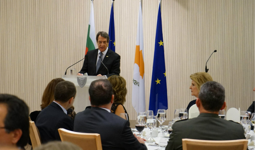 Πρόεδρος Αναστασιάδης: Οι συνομιλίες με Βουλγαρία ανοίγουν το δρόμο για βελτίωση των συνεργειών εντός της ΕΕ 