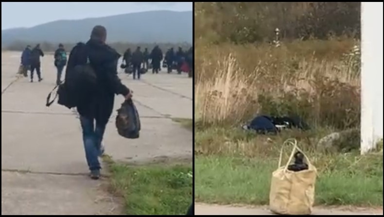 Απίστευτο βίντεο: Μεθυσμένος Ρώσος που πήγαινε να πολεμήσει στην Ουκρανία κοιμήθηκε στην πίστα αεροδρομίου 