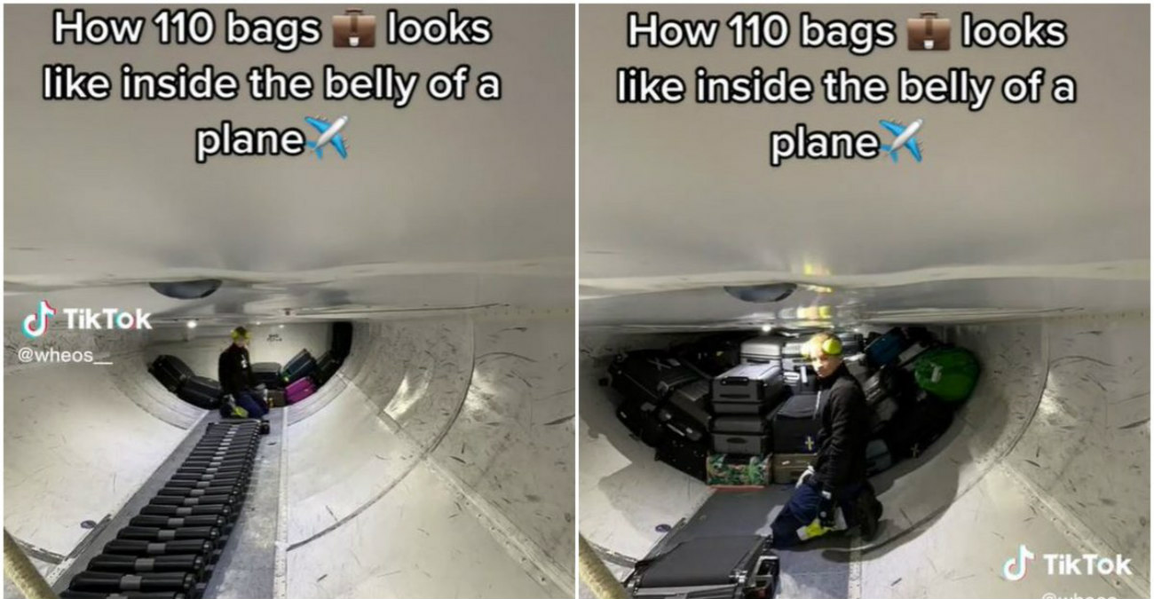 Έτσι αποθηκεύονται οι αποσκευές στην κοιλιά του αεροπλάνου - Δείτε το βίντεο που κάνει τον γύρο του διαδικτύου