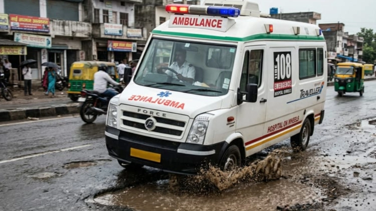 Το θαύμα της λακκούβας: Γυναίκα που κηρύχθηκε εγκεφαλικά νεκρή ζωντάνεψε όταν το ασθενοφόρο έπεσε σε λακκούβα