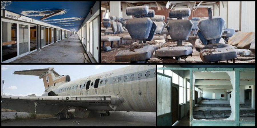 Ανατριχιαστικές εικόνες από το εγκαταλελειμμένο αεροδρόμιο Λευκωσίας – ΦΩΤΟΓΡΑΦΙΕΣ