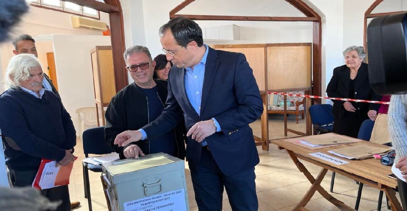 Άσκησε το εκλογικό του δικαίωμα ο Νίκος Χριστοδουλίδης – Ποιο μήνυμα έστειλε για τις εκλογές ανάδειξης νέου Μητροπολίτη Πάφου