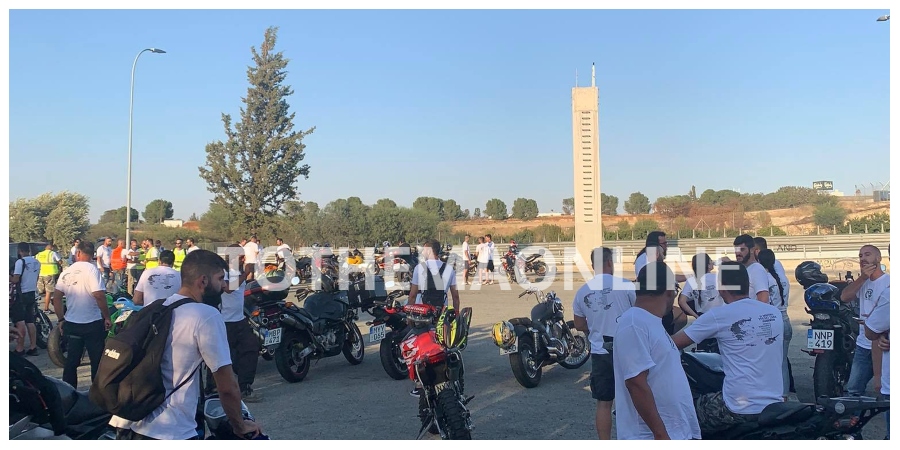 Πορεία μνήμης Ισαάκ - Σολωμού: Όχι δεν ξεχνάμε - Δεκάδες μοτοσικλετιστές στους δρόμους της Κύπρου μας