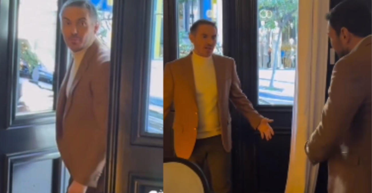 Μιχάλης Χατζηγιάννης: Βίντεο τον δείχνει να ζητά από δημοσιογράφο να αλλάξει ρούχα - Φορούσαν παρόμοια «Σου πάει πιο πολύ από εμένα και δεν γίνεται»