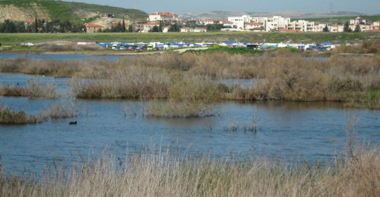 Γύπας εθεάθη στη λίμνη της Ορόκλινης - Δείτε φωτογραφίες 