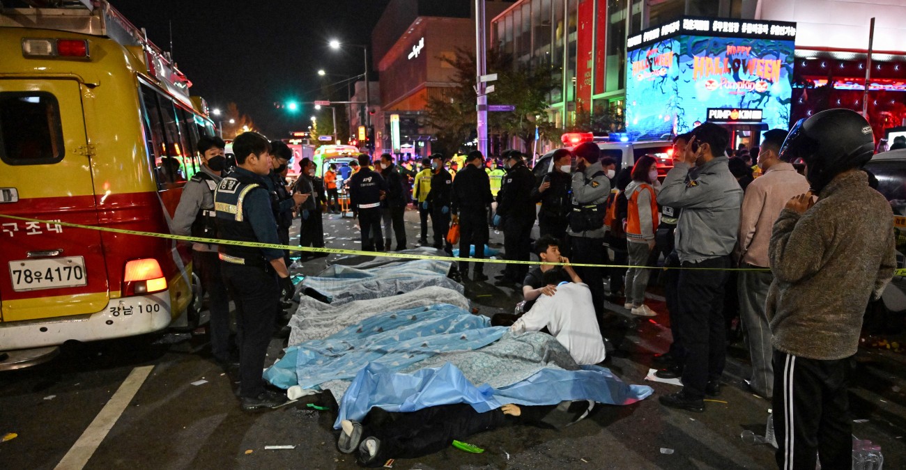 Ασύλληπτη τραγωδία στη Σεούλ - Τουλάχιστον 151 νεκροί, ποδοπατήθηκαν σε γιορτή για το Χάλογουιν