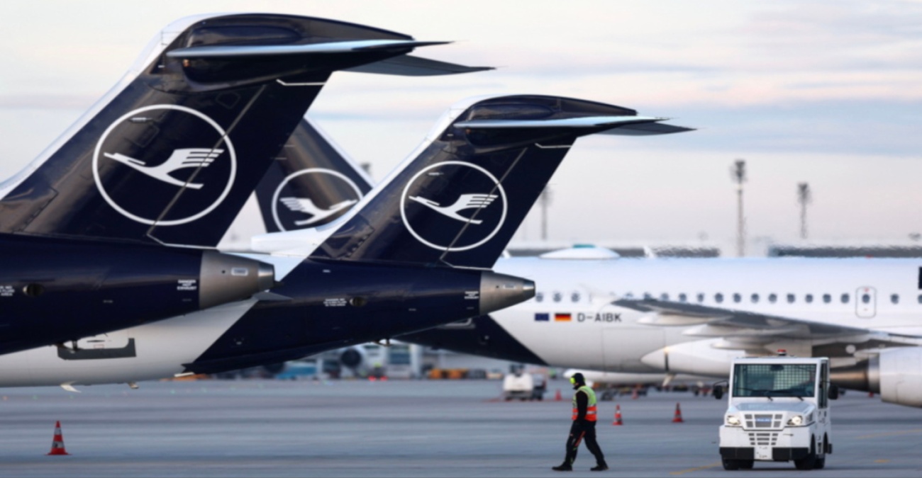 Εφιάλτης στους αιθέρες: Ντόμινο ακυρώσεων παραλύει τη Lufthansa – Το 48ωρο απεργιακό «χτύπημα» που παγώνει τη Γερμανία