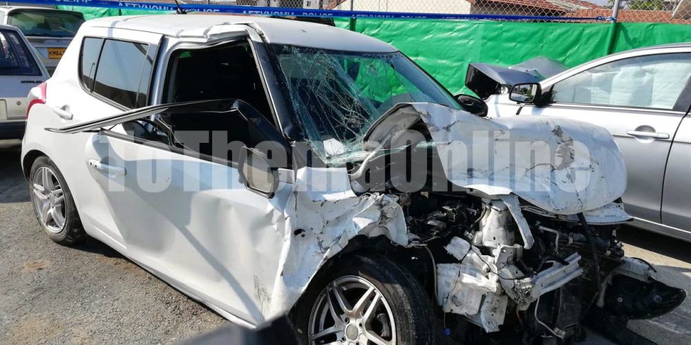 ΛΕΜΕΣΟΣ: Τροχαίο ατύχημα διέλυσε αυτοκίνητο – Απεγκλωβισμός οδηγού – ΦΩΤΟΓΡΑΦΙΕΣ