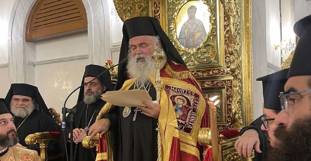 Αρχιεπίσκοπος Γεώργιος: «Οι συνεχείς υποχωρήσεις δεν εξευμενίζουν τον κατακτητή» - Το κάλεσμα για συστράτευση