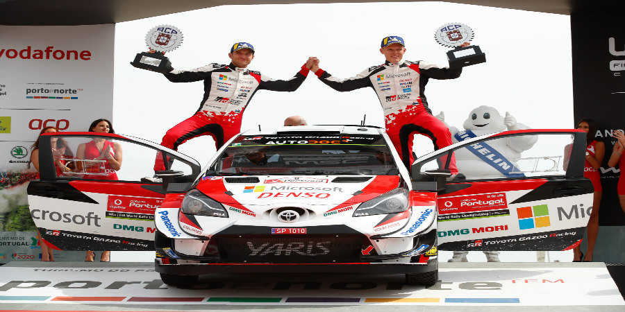 Δεύτερη συνεχόμενη νίκη για τον Tänak και το Toyota Yaris WRC