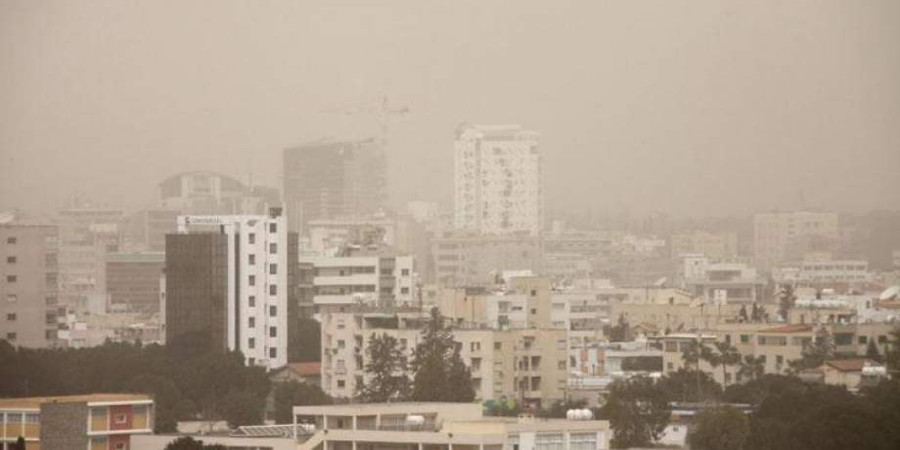 ΚΥΠΡΟΣ: Το τεράστιο νέφος σκόνης που μας ταλαιπώρησε-  ΔΟΡΥΦΟΡΙΚΕΣ ΦΩΤΟΓΡΑΦΙΕΣ
